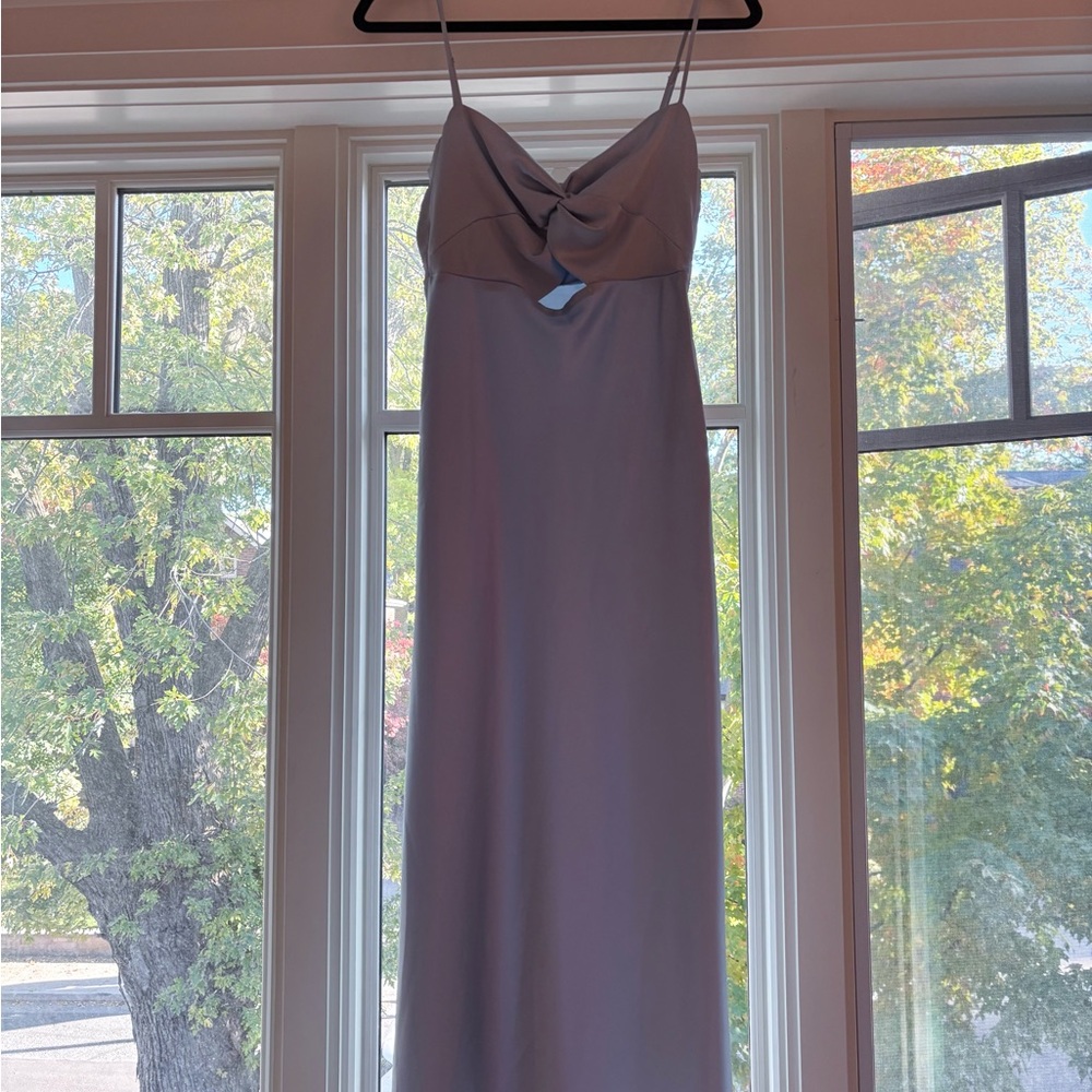 Park & Fifth Silver Backless Dress - Picture 2 of 5